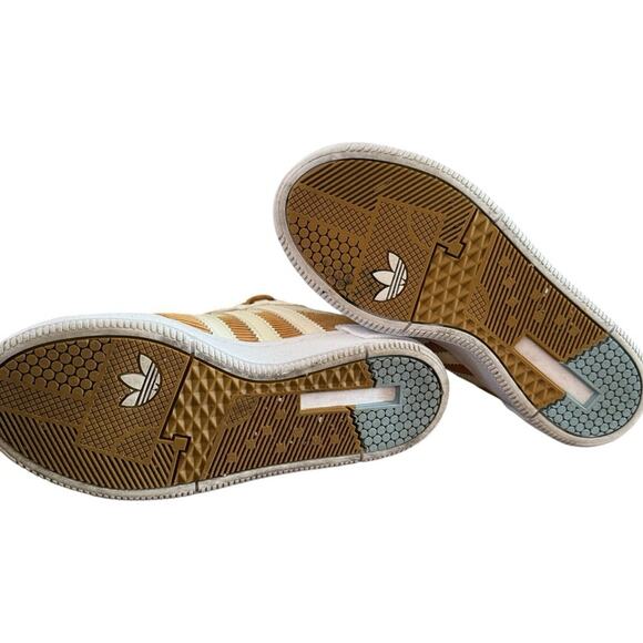 Adidas Originals Rey Galle W Shoes White/Cream/Brown/Blue GX0432 Girls’ Size 5 - Picture 14 of 14